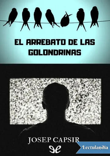 El arrebato de las golondrinas de Josep Capsir, portada del libro