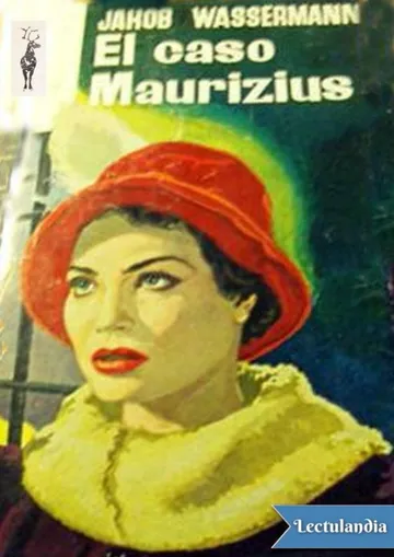 El caso Maurizius de Jakob Wassermann, portada del libro