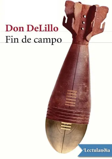 Fin de campo de Don DeLillo, portada del libro