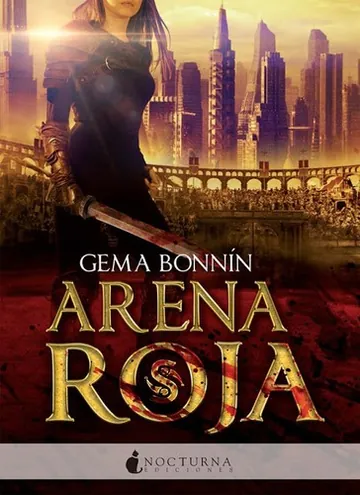 Arena roja de Gema Bonnín, portada del libro