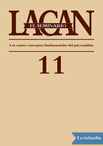 Libro 11. Los cuatro conceptos fundamentales del psicoanálisis de Jacques Lacan, portada del libro
