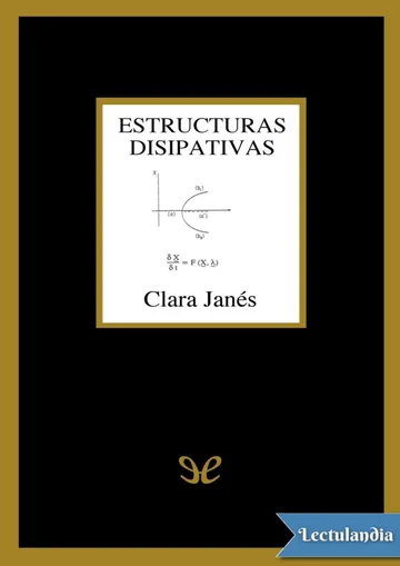 Estructuras disipativas de Clara Janés, portada del libro