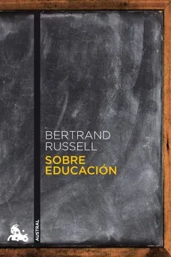 Sobre educación de Bertrand Russell, portada del libro