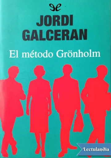 El método Grönholm de Jordi Galceran, portada del libro