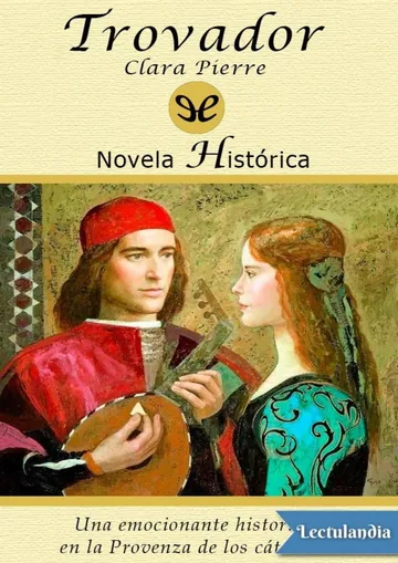 Trovador de Clara Pierre, portada del libro
