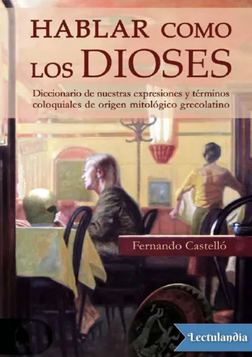 Hablar como los dioses de Fernando Castelló, portada del libro