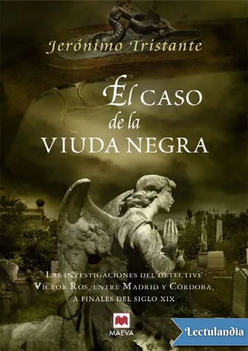 El caso de la viuda negra de Jerónimo Tristante, portada del libro