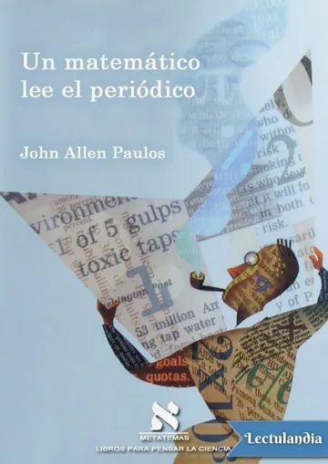 Un matemático lee el periódico de John Allen Paulos, portada del libro