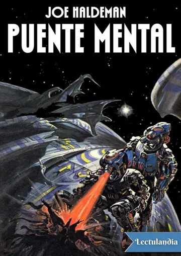 Puente mental de Joe Haldeman, portada del libro