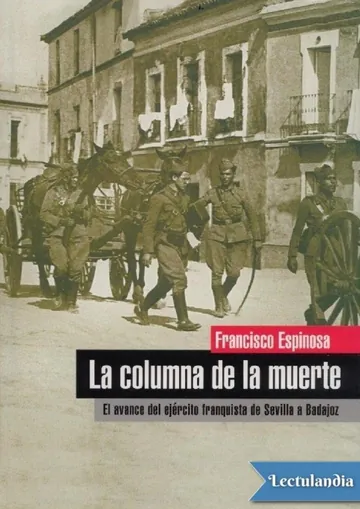 La columna de la muerte de Francisco Espinosa Maestre, portada del libro