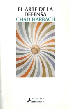El arte de la defensa de Chad Harbach, portada del libro