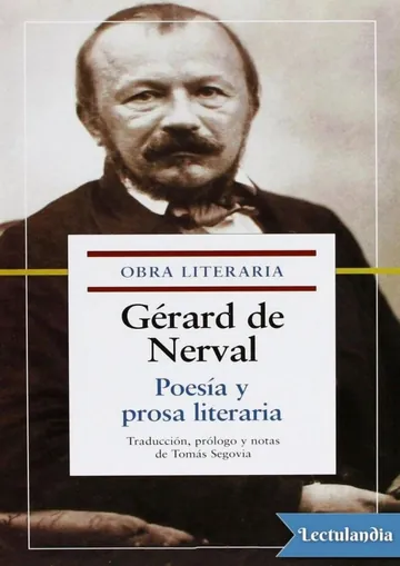 Poesía y prosa literaria de Gérard de Nerval, portada del libro