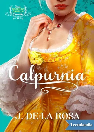 Calpurnia de José de la Rosa, portada del libro