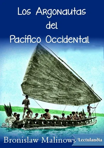 Los Argonautas del Pacífico occidental de Bronislaw Malinowski, portada del libro