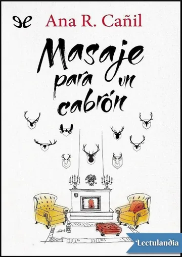 Masaje para un cabrón de Ana R. Cañil, portada del libro