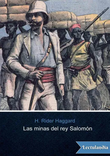 Las minas del rey Salomón de H. Rider Haggard, portada del libro