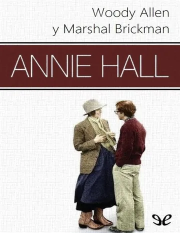 Annie Hall de Woody Allen, Marshall Brickman, portada del libro