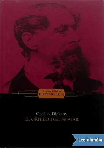 El grillo del hogar de Charles Dickens, portada del libro