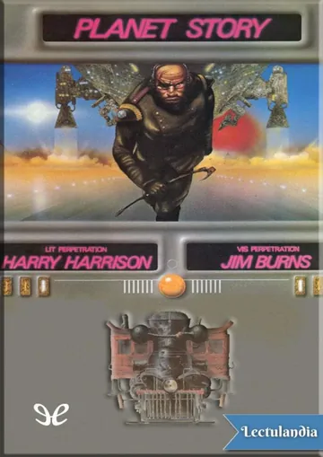 Planet Story de Harry Harrison, portada del libro