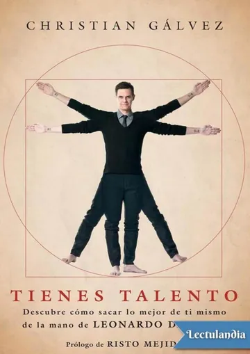Tienes talento de Christian Gálvez, portada del libro