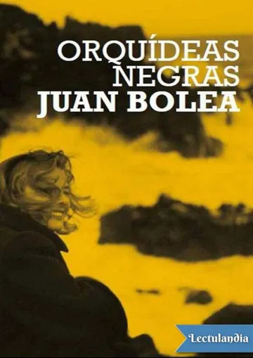 Orquídeas negras de Juan Bolea, portada del libro