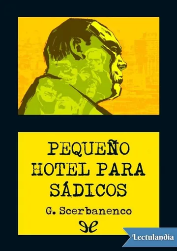 Pequeño hotel para sádicos de Giorgio Scerbanenco, portada del libro