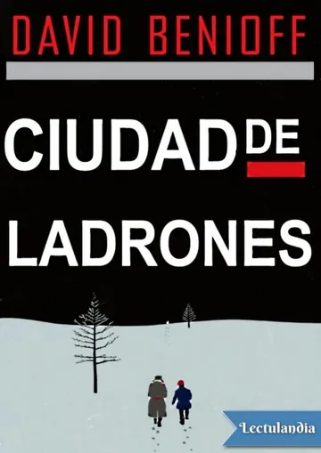 Ciudad de ladrones de David Benioff, portada del libro