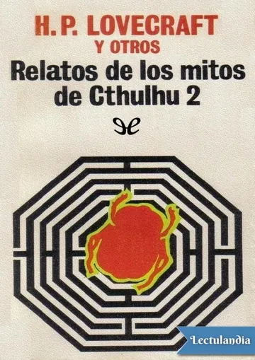 Relatos de los mitos de Cthulhu 2 de H. P. Lovecraft, portada del libro
