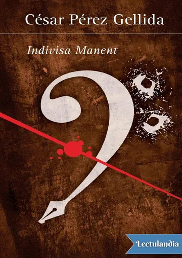 Indivisa Manent de César Pérez Gellida, portada del libro