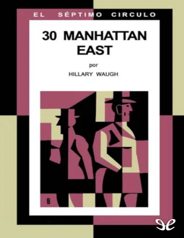 30 Manhattan East de Hillary Waugh, portada del libro