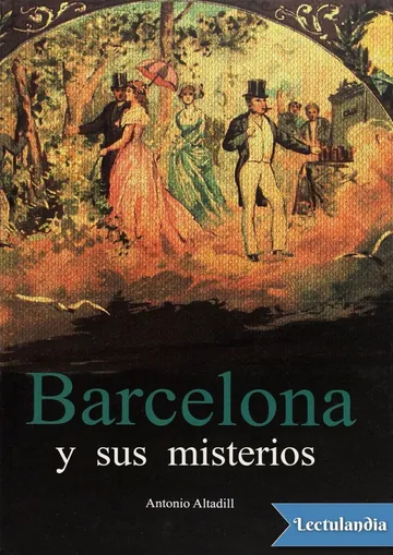 Barcelona y sus misterios de Antonio Altadill, portada del libro