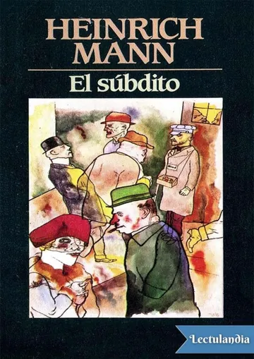 El súbdito de Heinrich Mann, portada del libro