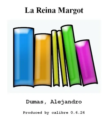 La Reina Margot de Alejandro Dumas, portada del libro