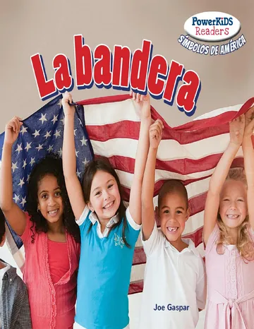 La bandera (The Flag) de Joe Gaspar, portada del libro