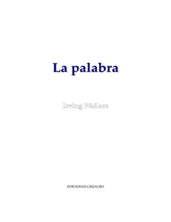 Wallace, Irving - La palabra [R1] - Irving Wallace