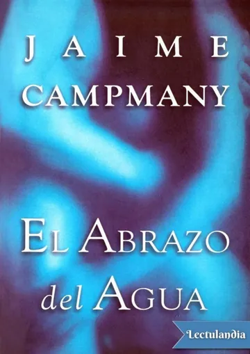 El abrazo del agua de Jaime Campmany, portada del libro