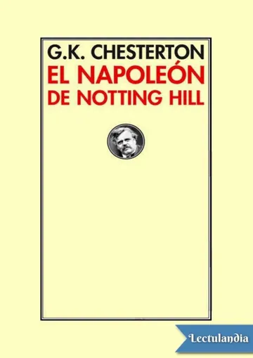 El Napoleón de Notting Hill de G. K. Chesterton, portada del libro