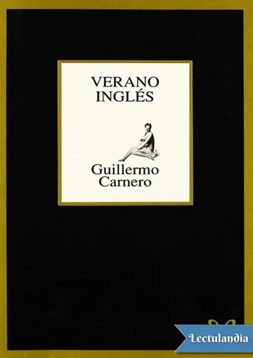 Verano inglés de Guillermo Carnero, portada del libro