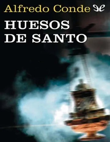 Huesos de santo de Alfredo Conde, portada del libro