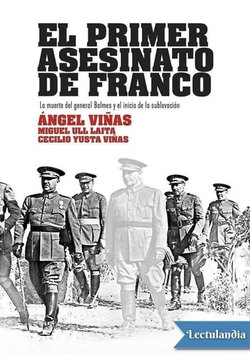 El primer asesinato de Franco de AA. VV., portada del libro