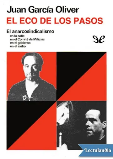 El eco de los pasos de Juan García Oliver, portada del libro