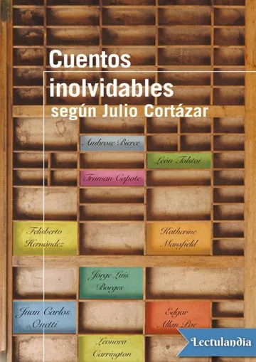Cuentos inolvidables según Julio Cortázar de AA. VV., portada del libro