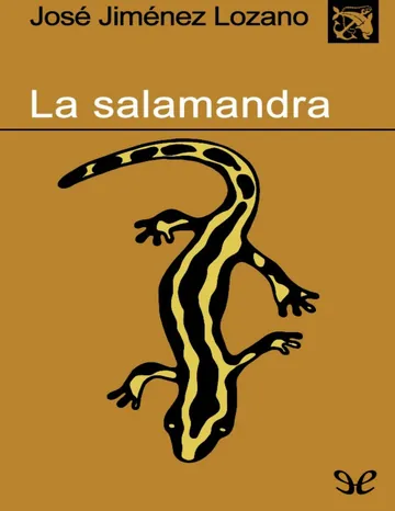 La salamandra de Jose Jimenez Lozano, portada del libro