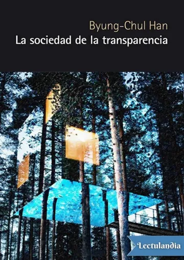 La sociedad de la transparencia de Byung-Chul Han, portada del libro
