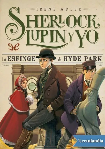 La esfinge de Hyde Park de Irene Adler, portada del libro