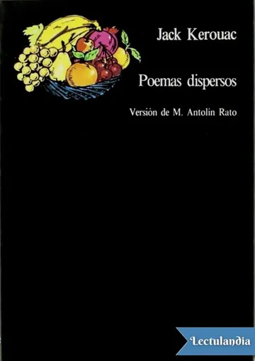 Poemas dispersos de Jack Kerouac, portada del libro