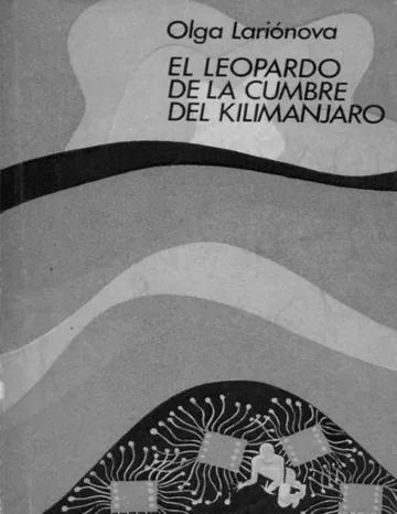El Leopardo de la Cumbre del Kilimanjaro de Olga Larionova, portada del libro