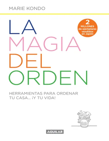 La magia del orden de Marie Kondo, portada del libro