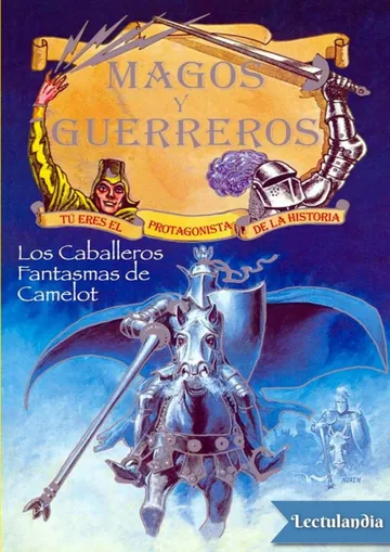 Los caballeros fantasmas de Camelot de David Anthony Kraft, portada del libro