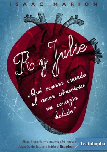 R y Julie de Isaac Marion, portada del libro